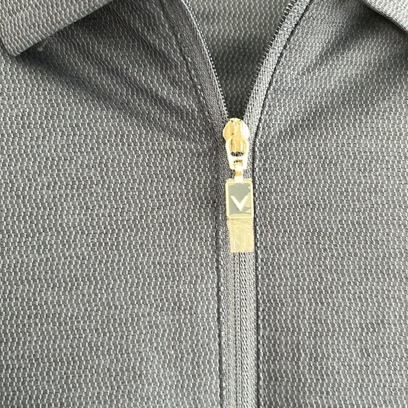 Callaway Golf 1/4 Zip Golf Shirt Blue/Gray XXL Women’s - Picture 3 of 9